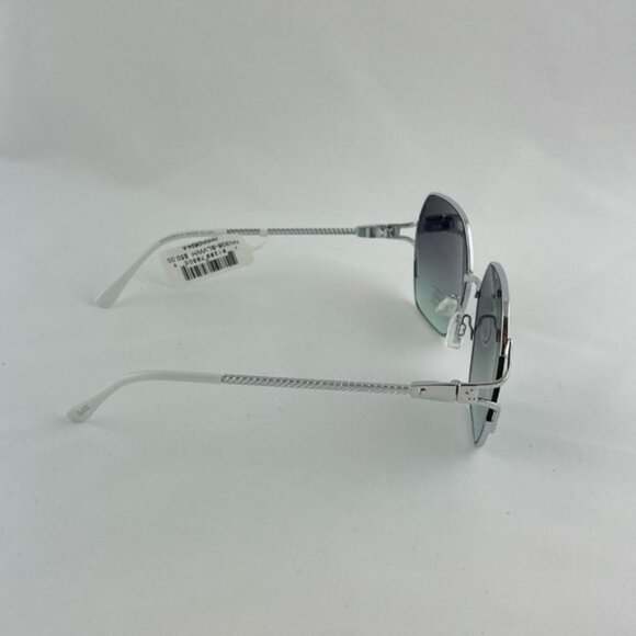 Nanette Sunglasses Silver White main image 2